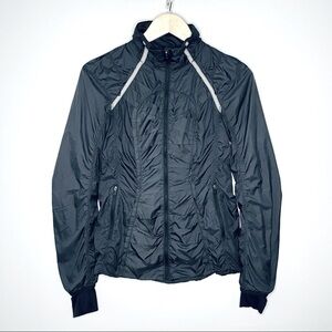 Rare Lululemon Run Take Flight Zip‎ up Jacket Grey Size 6
